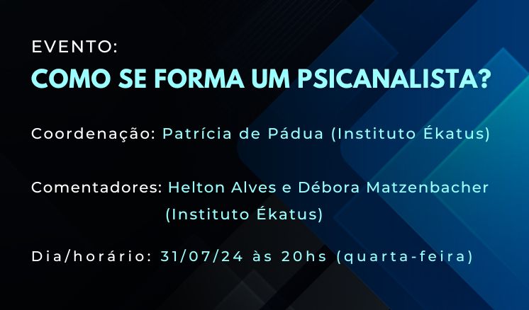 COMO_SE_FORMA3_CAPA Escola Paulista de Psicanálise