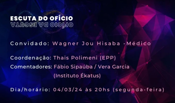 03B-MAR-WAGNER_CAPA2 Escuta do Ofício com o maestro João Rocha - 01/07/2024 às 20:00hs